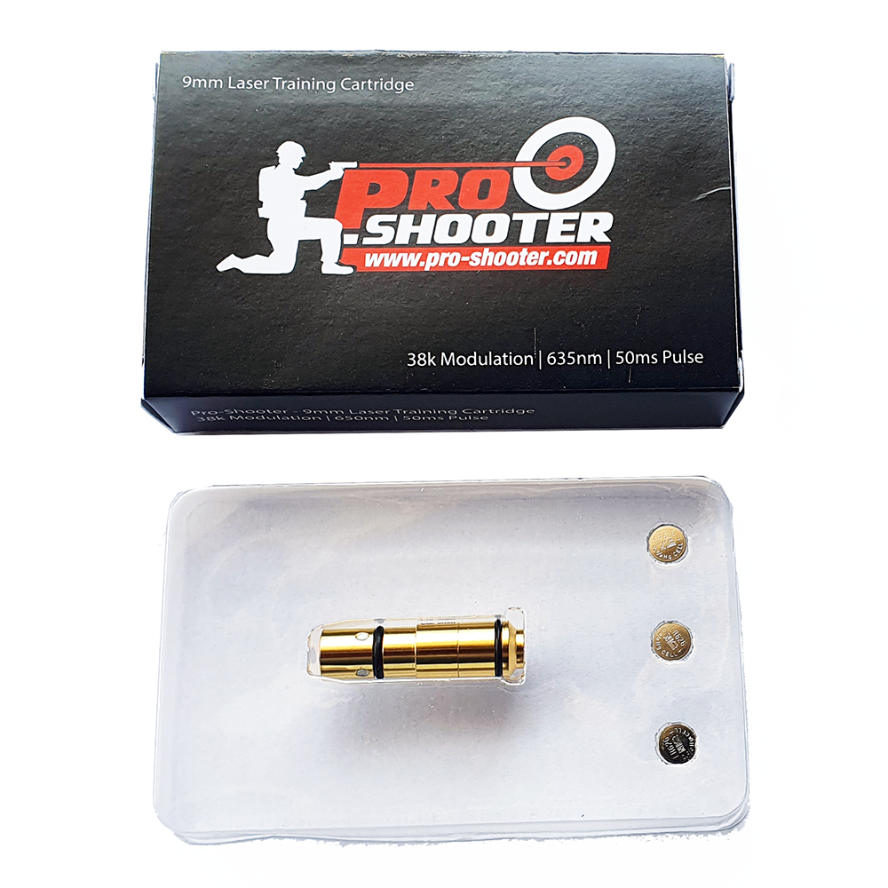 thumbnail image 2 of 9mm Laser Training Bullet Dry Fire Laser Trainer Cartridge Tactical Red Dot Laser Training Bore Sight 2 of 12